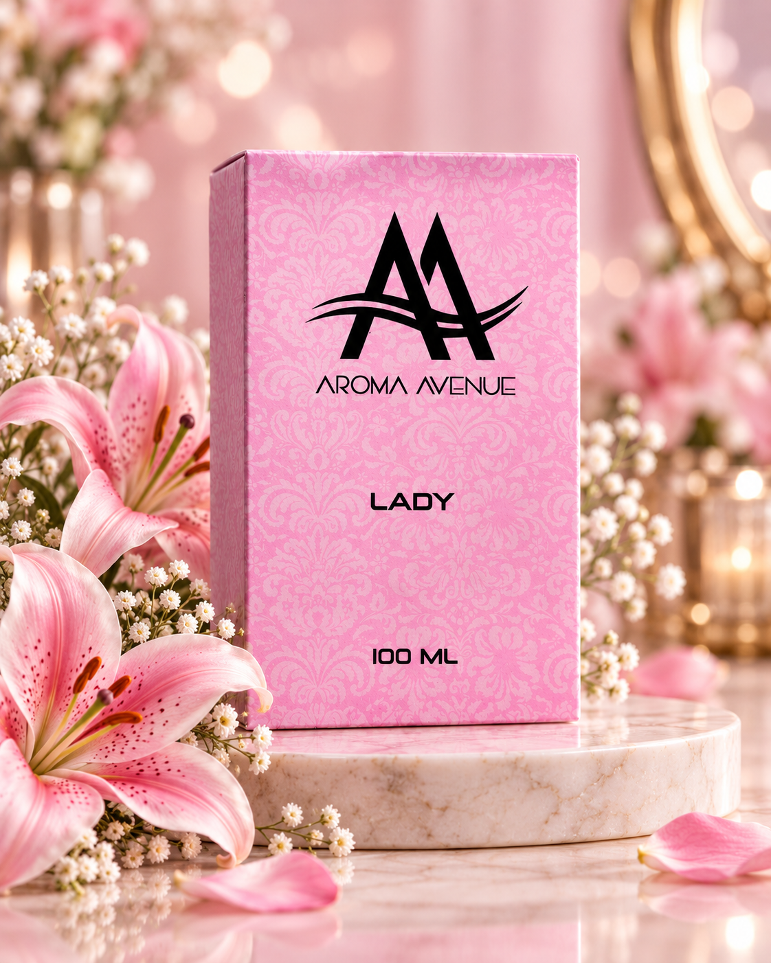 Aroma Avenue Lady Perfume, Premium Fragrance, 100 ML - Image 2